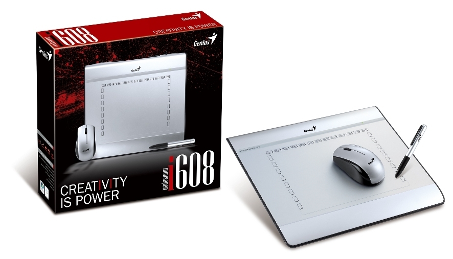 TABLA DIGITALIZADORA GENIUS MOUSEPEN I608 8X6 USB